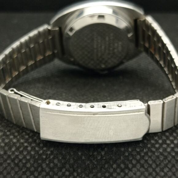 Vintage 1978 Citizen Automatic Womans Silver Watch W/daydate & Gold accents main image 5